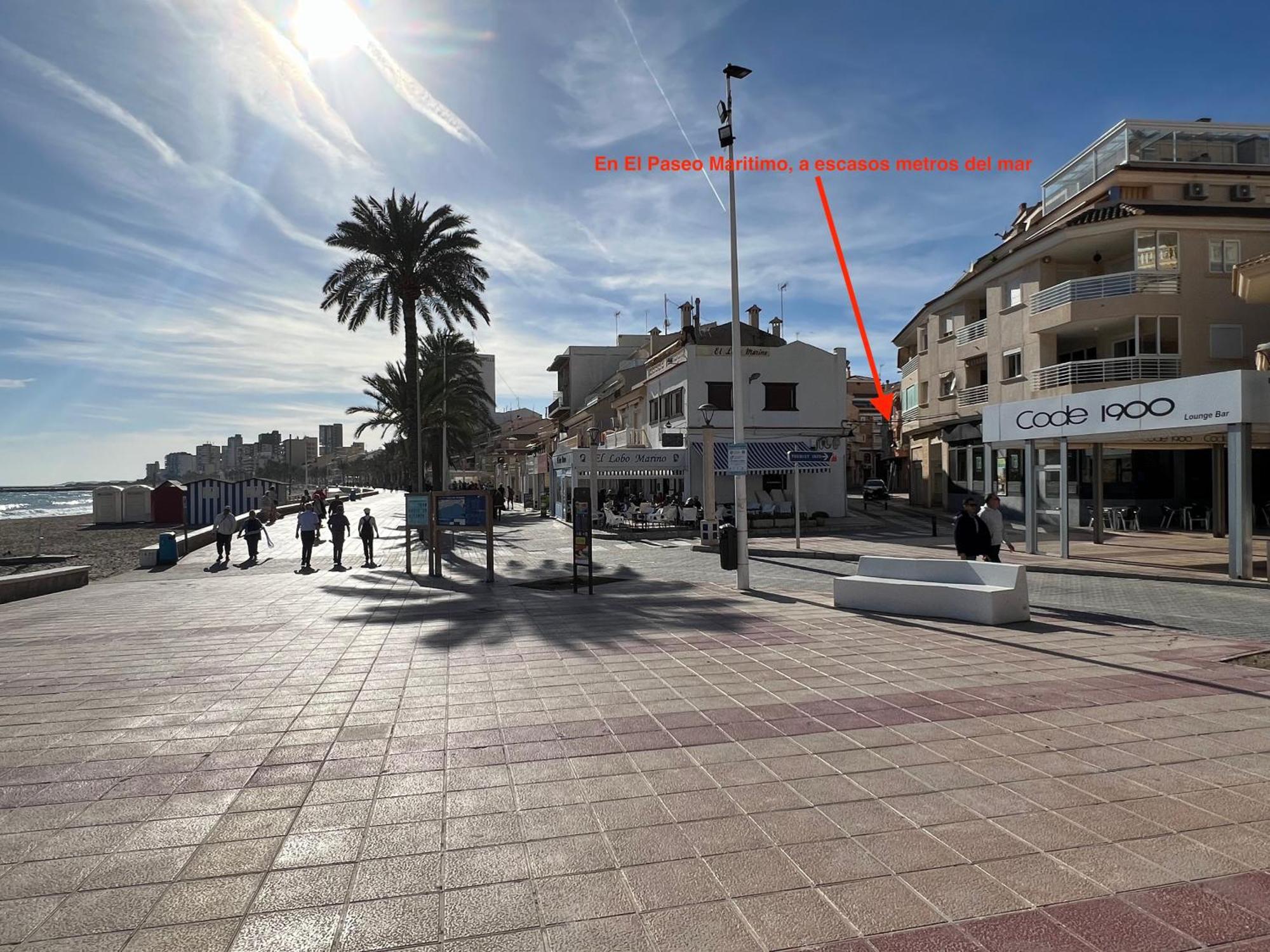 En El Paseo Maritimo, A Escasos Metros Del Mar Lejlighed El Campello Eksteriør billede